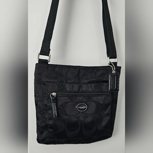 COACH Getaway Signature Nylon Crossbody Bag